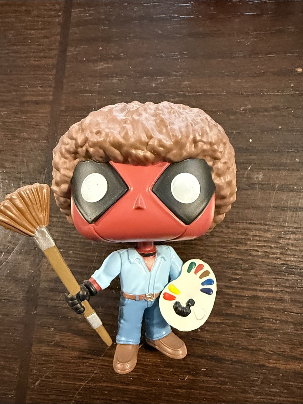Funko Pop Bob Ross and Deadpool Artist Lot - Picture 3 of 5